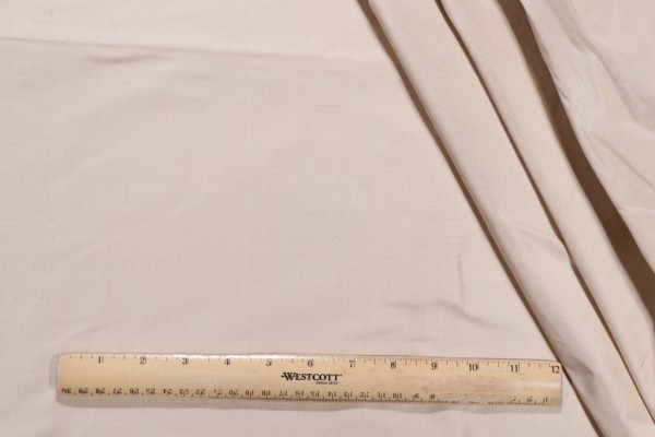 Quinn Silk Decorator Fabric in Beige