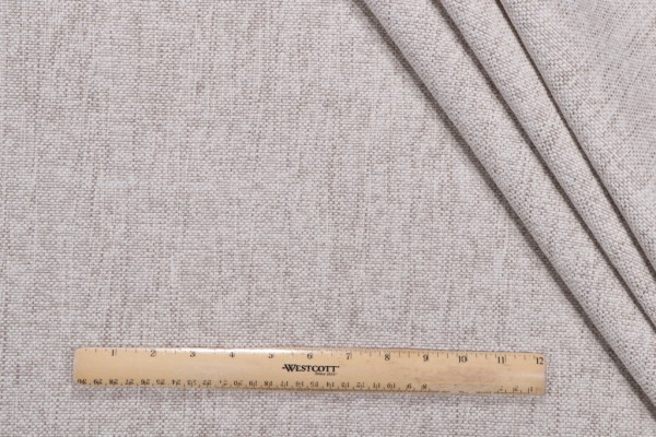 Crypton Daria High Performance Woven Chenille Upholstery Fabric in Eggshell