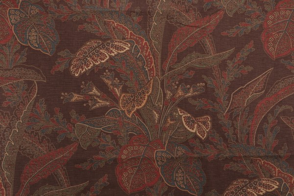 Thibaut Arlington F93816 Printed Drapery Fabric in Brown