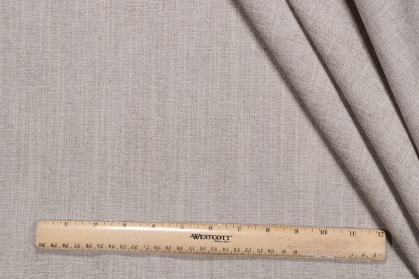 Crypton Castle High Performance Woven Chenille Upholstery Fabric in Flax