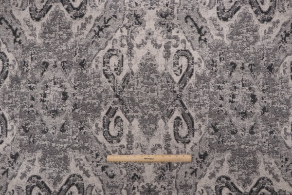 Cymbeline Woven Upholstery Fabric in Domino