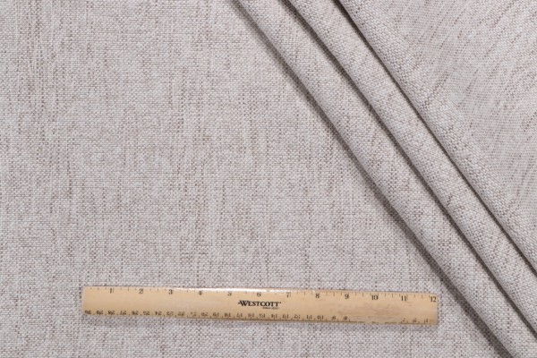 Crypton Daria High Performance Chenille Upholstery Fabric in Eggshell