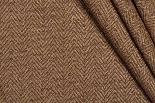 Scalamandre Chalice Woven Upholstery Fabric in Pecan