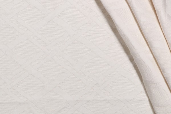 Click for .88 Yards Scalamandre Trellis Woven Upholstery Fabric in Beige Scalamandre Trellis Woven Upholstery Fabric in Beige