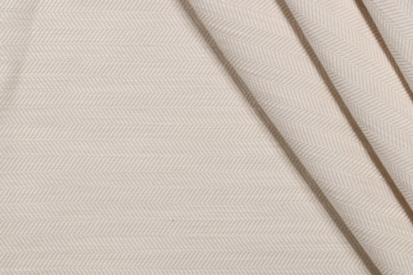 Scalamandre Madison Creek Woven Upholstery Fabric in Ivory