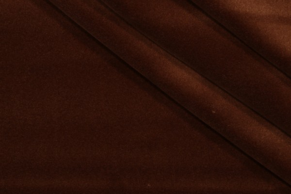 P Kaufmann Taboo Velvet Upholstery Fabric in Rum 