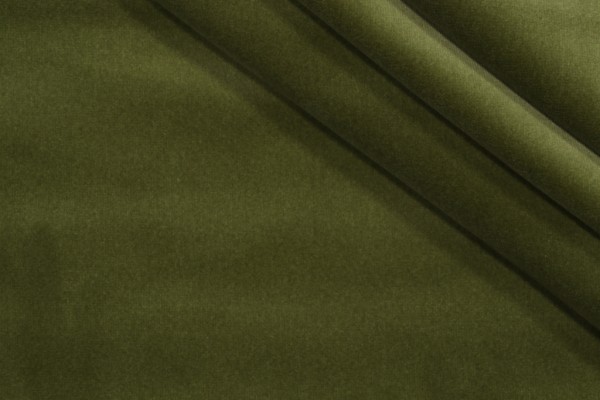 Sample of Kaufmann Taboo Velvet Upholstery Fabric in Leaf 