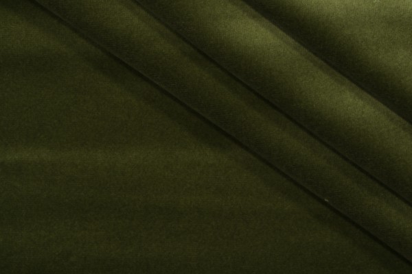 Sample of Kaufmann Taboo Velvet Upholstery Fabric in Kale 