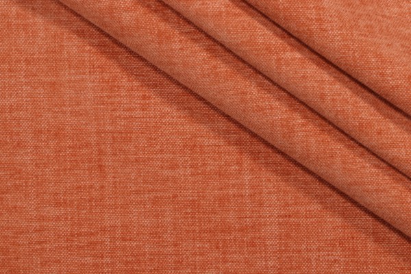 Kaufmann Jamboree Performance Chenille Upholstery Fabric in Terracotta 