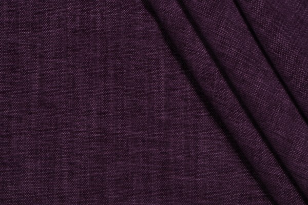 Sample of P Kaufmann Jamboree Performance Chenille Upholstery Fabric in Eggplant 