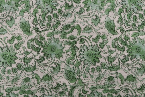 Kaufmann Manado Printed Drapery Fabric in Apple 