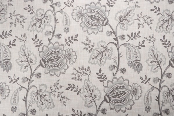 P Kaufmann South Point Printed Polyester Drapery Fabric in Stone