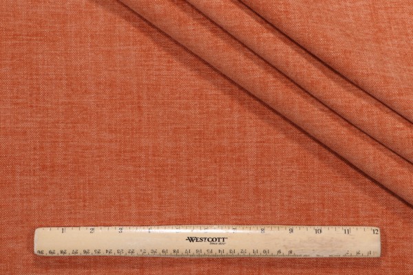 Kaufmann Jamboree Performance Chenille Upholstery Fabric in Terracotta 