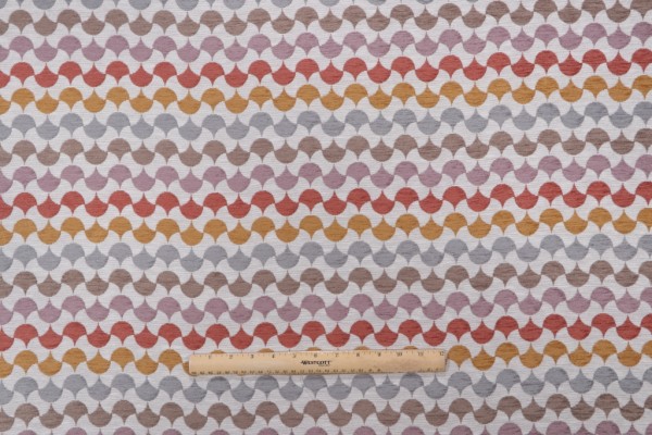 Kaufmann Gumdrop Woven Chenille Upholstery Fabric in Sunset 