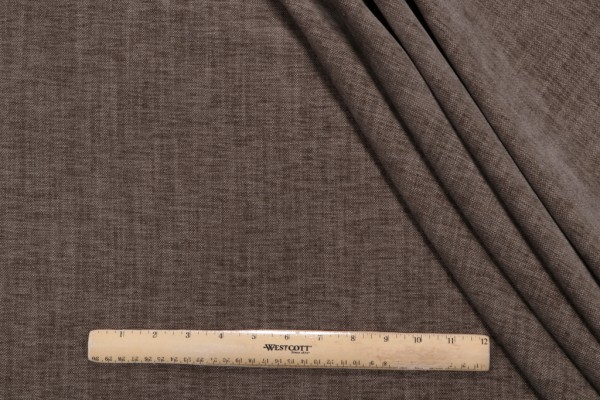 Kaufmann Jamboree Performance Chenille Upholstery Fabric in Peat 