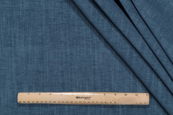 Sample of Kaufmann Jamboree Performance Chenille Upholstery Fabric in Twilight 