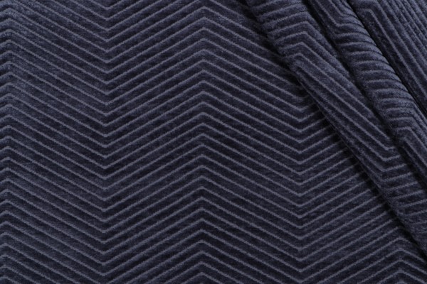 Kaufmann Fall In Line Performance Woven Chenille Upholstery Fabric in Midnight 