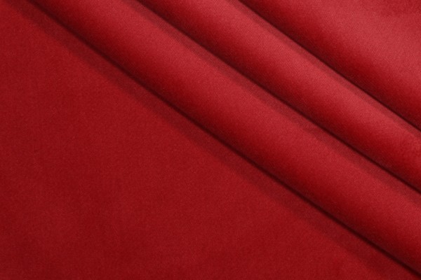 Kaufmann Performance Velvet Upholstery Fabric in Coral 
