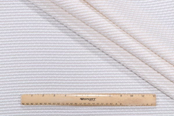 PK Lifestyles Breuer Woven Upholstery Fabric in Cream 