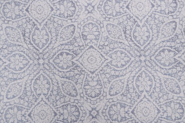 PK Lifestyles Damask Foliage Upholstery Fabric in Indigo 