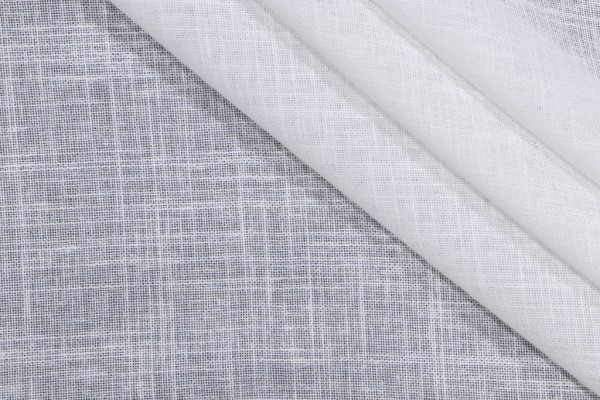 PK Lifestyles Angelina Semi-Sheer Drapery Fabric in White 