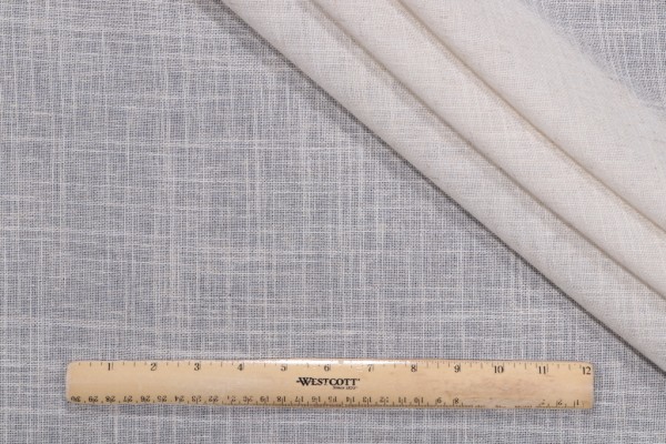 PK Lifestyles Angelina Semi-Sheer Drapery Fabric in Natural 