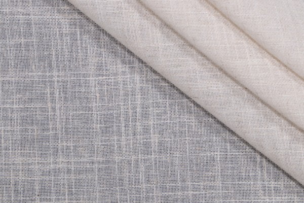 PK Lifestyles Angelina Semi-Sheer Drapery Fabric in Natural 