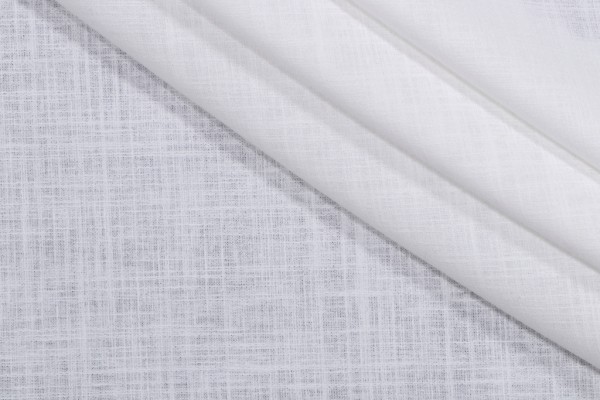 PK Lifestyles Isabella Semi-Sheer Drapery Fabric in Ivory 