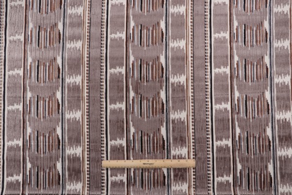 PK Lifestyles Velvet Ikat Upholstery Fabric in Woodland 