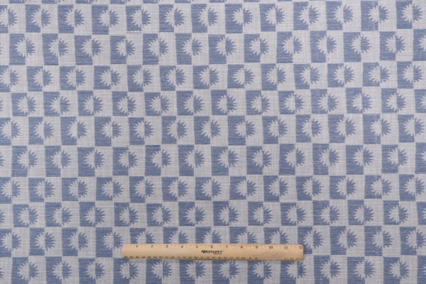 Elana Gabrielle Sunrise Woven Upholstery Fabric in Indigo for PK Lifestyles 