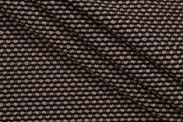 PK Lifestyles Breuer Woven Upholstery Fabric in Ebony 