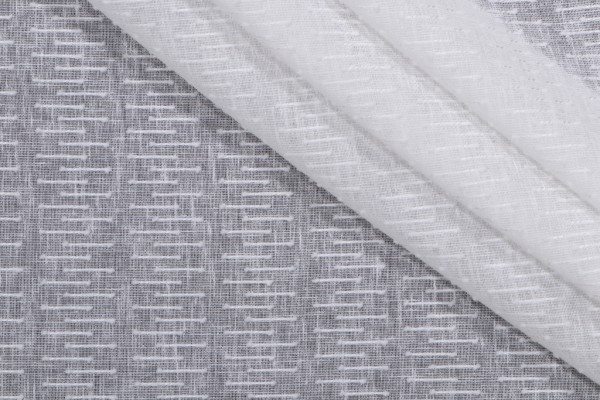 PK Lifestyles Carmela Sheer Drapery Fabric in White 