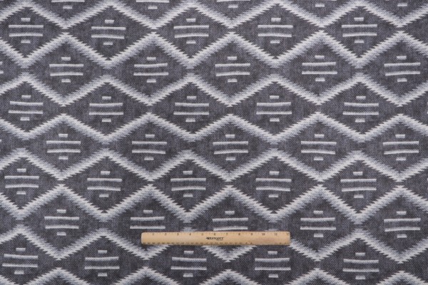 PK Lifestyles Modern Heirloom Printed Decorator Fabric in Noir 