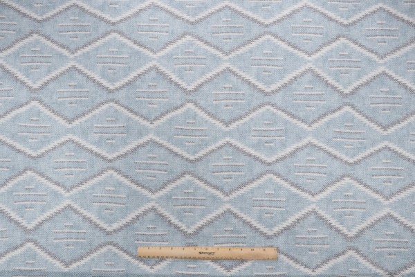 PK Lifestyles Modern Heirloom Printed Decorator Fabric in Seaglass 