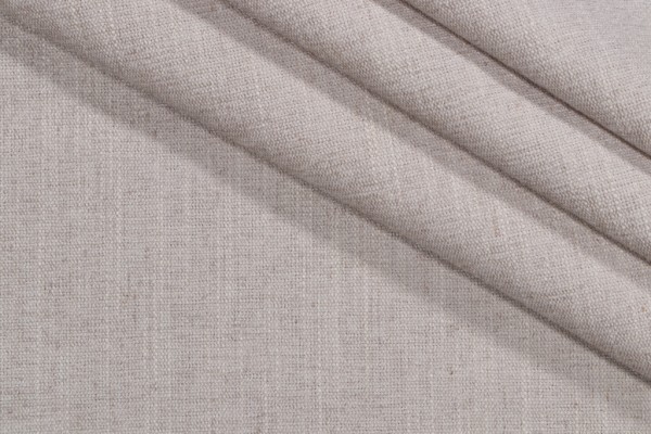 Hannah Woven Chenille Upholstery Fabric in Linen