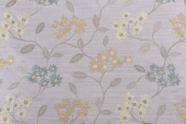 Holmavik Embroidered Drapery Fabric in Fairy Tale