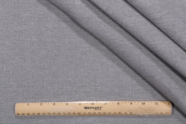 York Woven Polyester Outdoor Fabric in Pewter