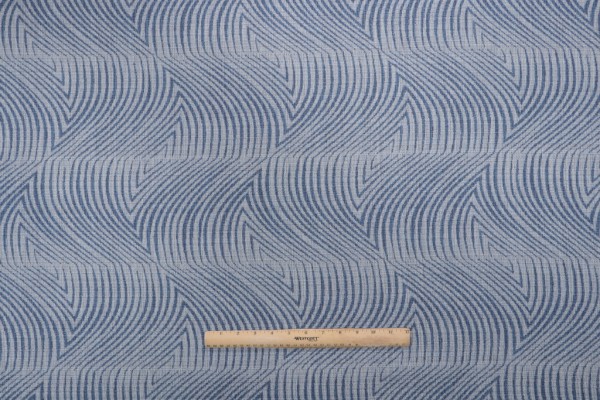 Parkside Woven Outdoor Fabric in Denim