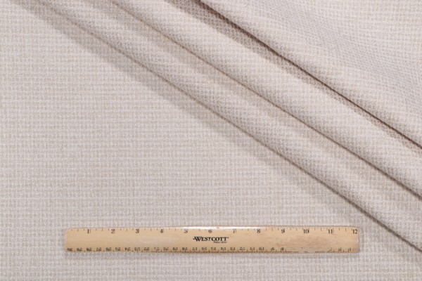 Crypton East Hampton High Performance Woven Chenille Upholstery Fabric in Parchment