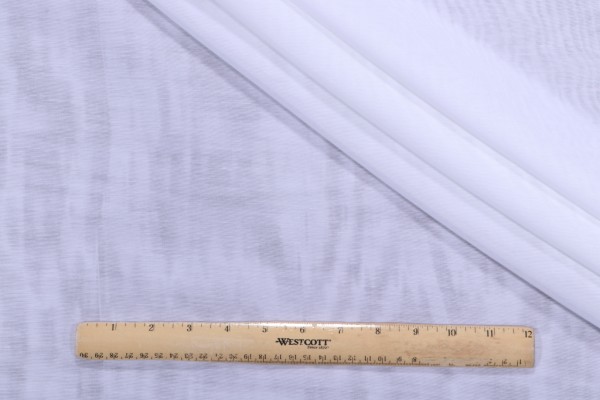 Oswald Solid Sheer Drapery Fabric in White