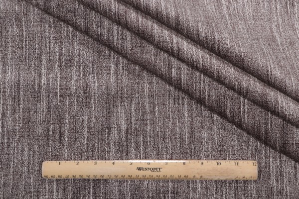 Strie Velvet Upholstery Fabric in Greystone