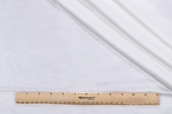 Click for 1.38 Yards Shauna Woven Decorator Fabric in Snow Shauna Woven Decorator Fabric in Snow