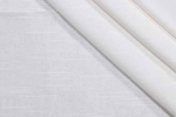 Sullivan Solid Woven Decorator Fabric in Coconut