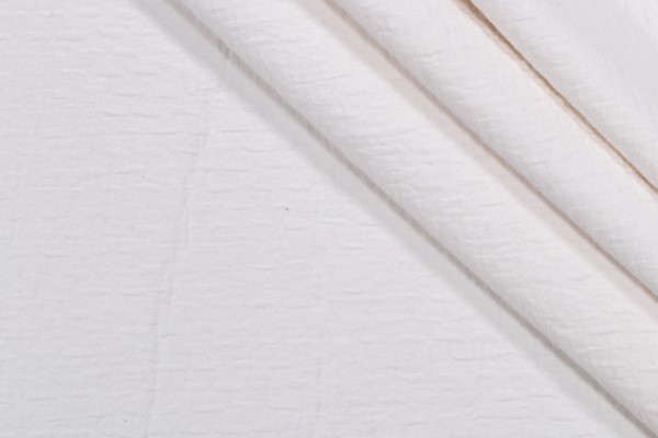 Diamond Matelasse Upholstery Fabric in Natural