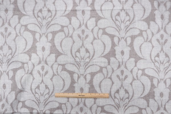 Richloom Trousseau Paisley Printed Linen Blend Drapery Fabric in Mica
