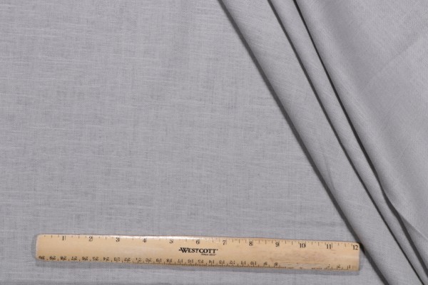 Wexford Linen Woven Decorator Fabric in Grey