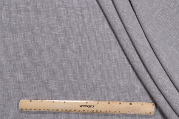 Click for 4.88 Yards Mitchell Fabrics Seymour Sheer Drapery Fabric in Shadow Mitchell Fabrics Seymour Sheer Drapery Fabric in Shadow