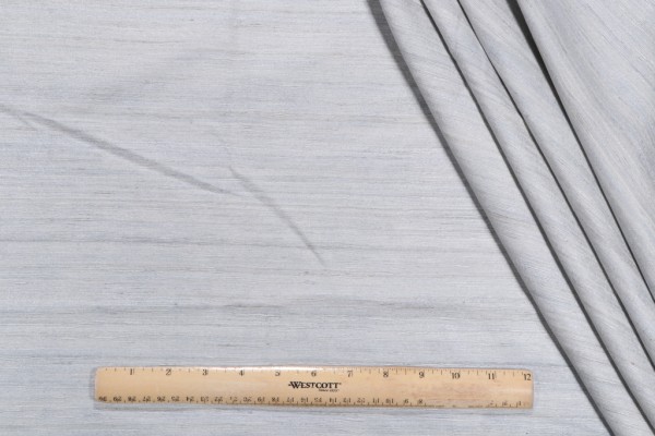 Savannah Woven Decorator Fabric in Silver