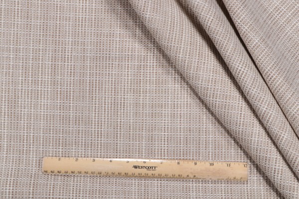 Bolton Woven Crypton Home Finish Chenille Upholstery Fabric in Mushroom