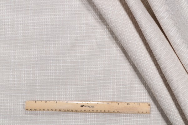 Bolton Woven Crypton Home Finish Chenille Upholstery Fabric in Bone